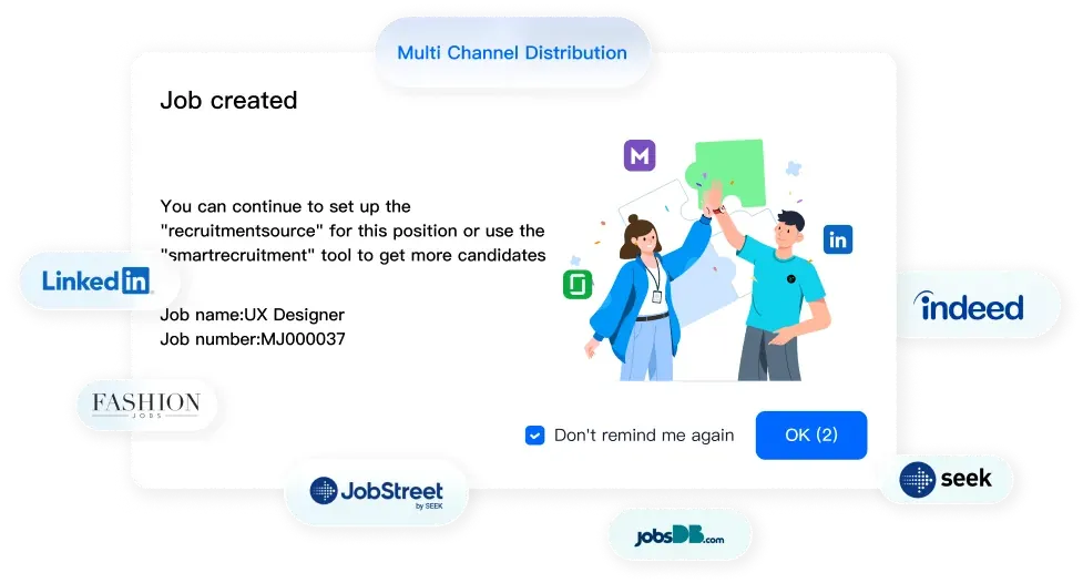 Job created